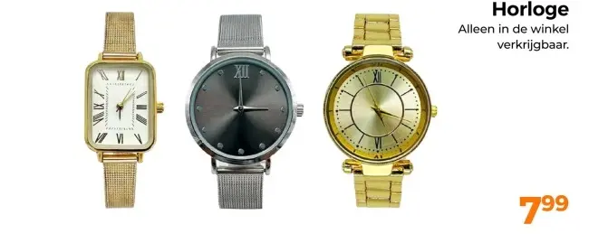 Aanbieding: Horloge
