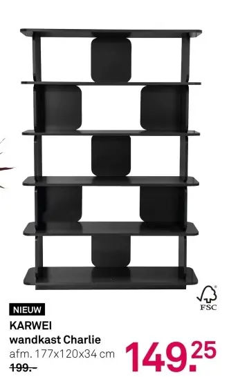 Aanbieding: wandkast Charlie