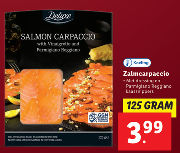 Aanbieding: Zalmcarpaccio