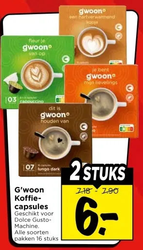 Aanbieding: Koffiecapsules