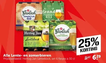 Aanbieding: Alle Lente- en zomerbieren