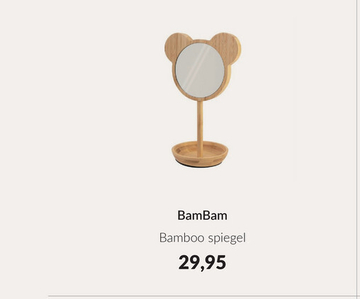 Aanbieding: BamBam Bamboo Spiegel