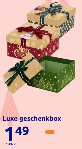 Aanbieding: Luxe geschenkbox