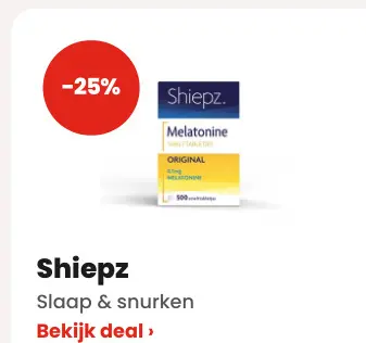 Promotie: Shiepz Slaap & snurken