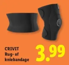 Aanbieding: Rug- of kniebandage
