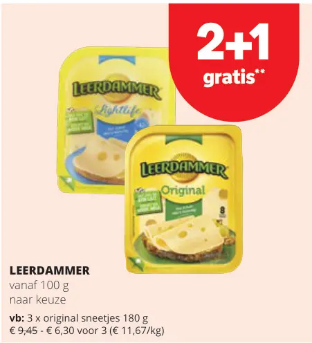 Promotie: Leerdammer