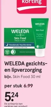 Aanbieding: gezichts- en lipverzorging