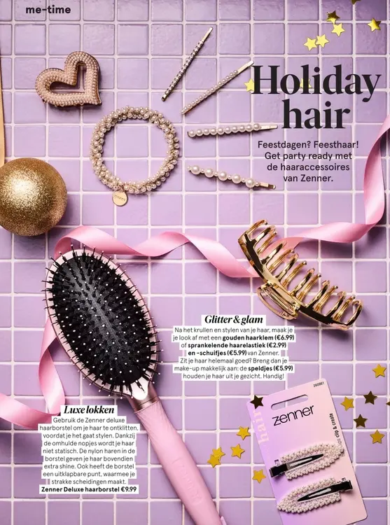 Aanbieding: Deluxe haarborstel