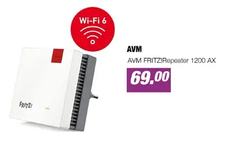 Aanbieding: AVM FRITZ!Repeater 1200 AX