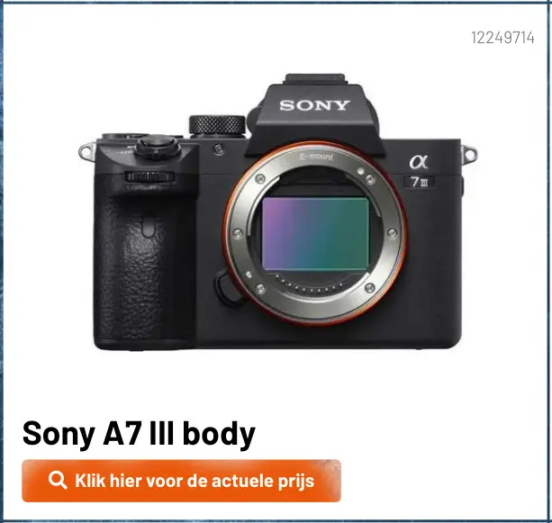 Aanbieding: A7 III body