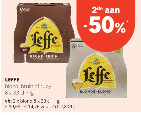 Promotie: Leffe