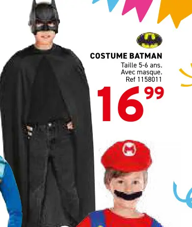 Offre: Costume BATMAN