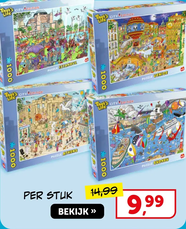 Aanbieding: That's Life City Edition Puzzle