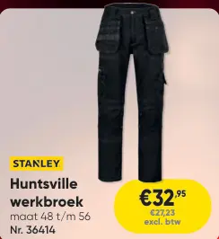 Aanbieding: Huntsville werkbroek