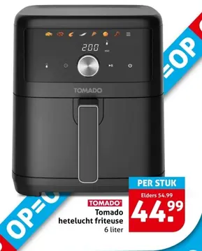 Aanbieding: Tomado hetelucht friteuse