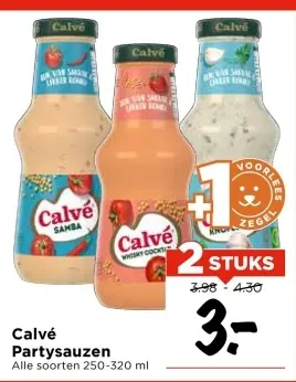 Aanbieding: Partysauzen