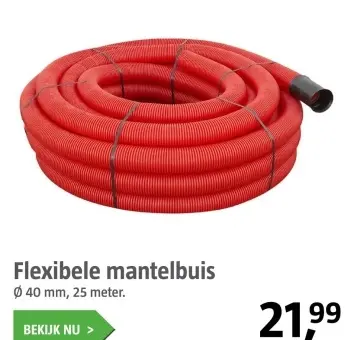 Aanbieding: Flexibele mantelbuis