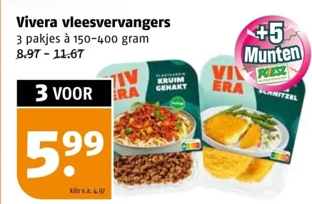 Aanbieding: vleesvervangers