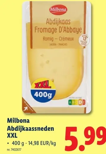 Promotie: Abdijkaassneden XXL