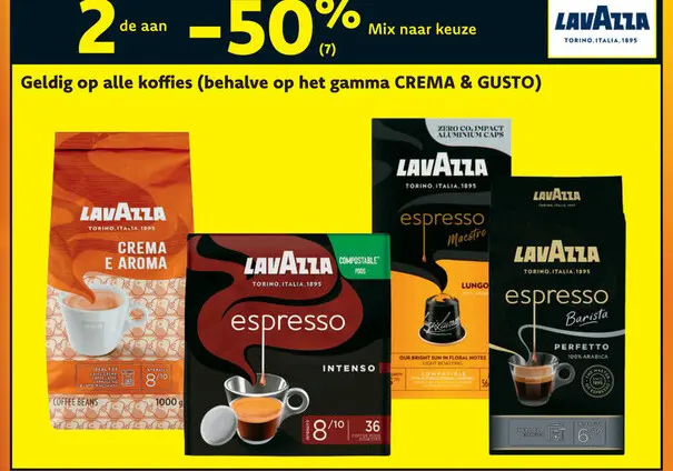 Aanbieding: Lavazza Espresso Coffee