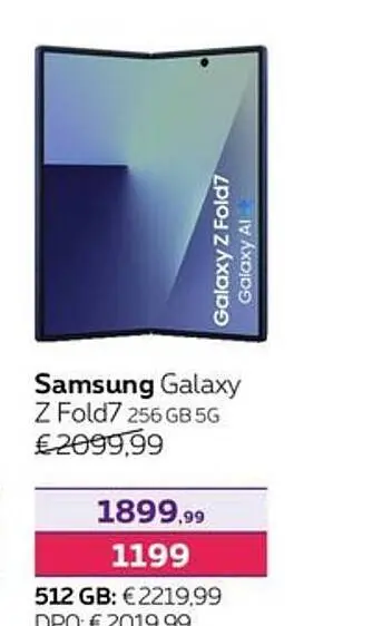 Aanbieding: Galaxy Z Fold7