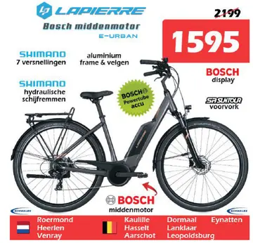Aanbieding: LAPIERRE E-URBAN