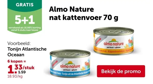 Promotie: Nat kattenvoer
