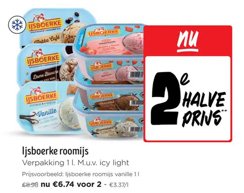 Promotie: Ijsboerke roomijs