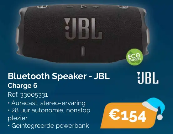 Promotie: Bluetooth Speaker - JBL Charge 6