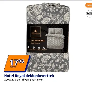 Aanbieding: Hotel Royal dekbedovertrek