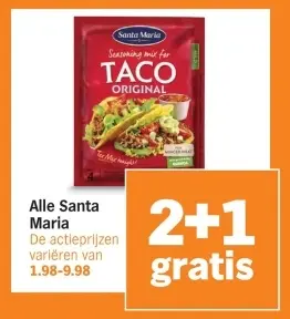 Aanbieding: Alle Santa Maria