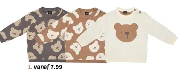 Aanbieding: Baby trui met teddy print