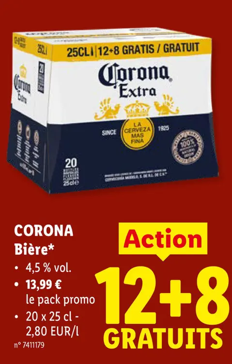 Offre: Corona Bière