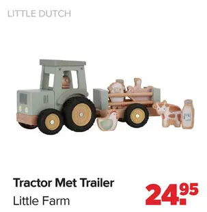 Promotie: Tractor Met Trailer