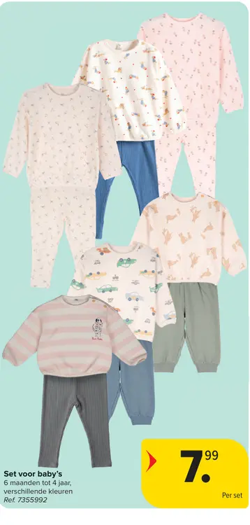 Promotie: Set voor baby's