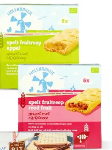Aanbieding: Molenaartje spelt fruitreep