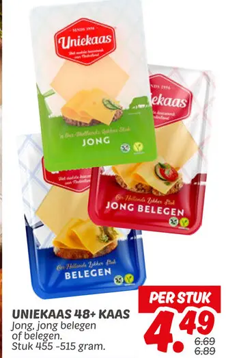 Aanbieding: Uniekaas 48+ kaas