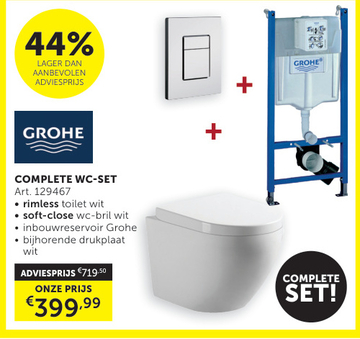 Aanbieding: COMPLETE WC-SET