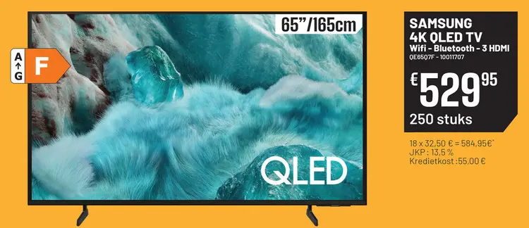 Promotie: 4k QLED tv