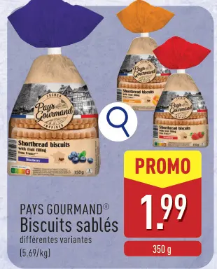 Offre: Biscuits sablés
