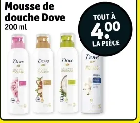 Offre: Mousse de douche