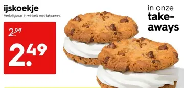 Aanbieding: ijskoekje