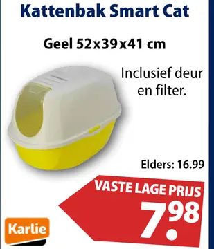Aanbieding: Kattenbak Smart Cat
