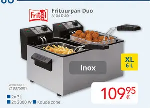 Promotie: Frituurpan Duo