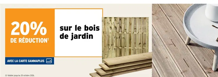 Offre: Bois de jardin
