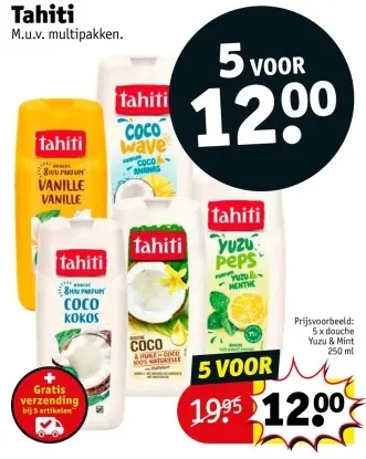 Promotie: Tahiti Douche