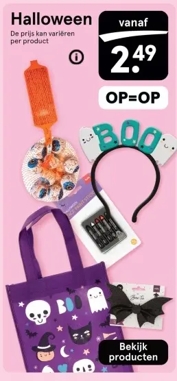 Aanbieding: Halloween accessories