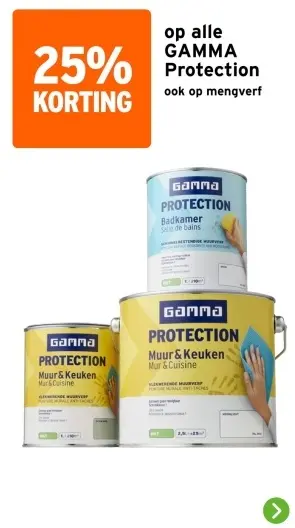 Aanbieding: Alle GAMMA Protection