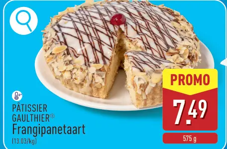 Promotie: Frangipanetaart