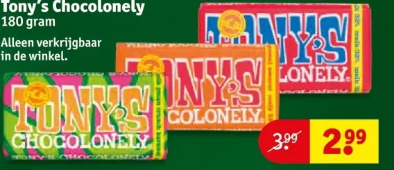 Aanbieding: Tony's Chocolonely